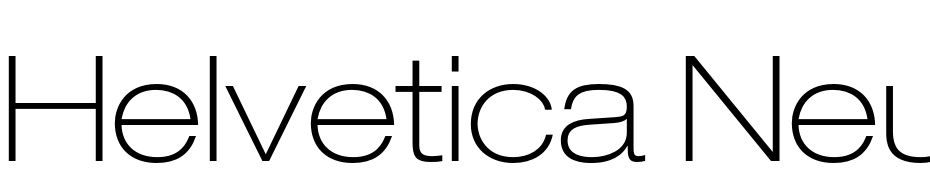 Helvetica Neue LT Std 33 Thin Extended Yazı tipi ücretsiz indir